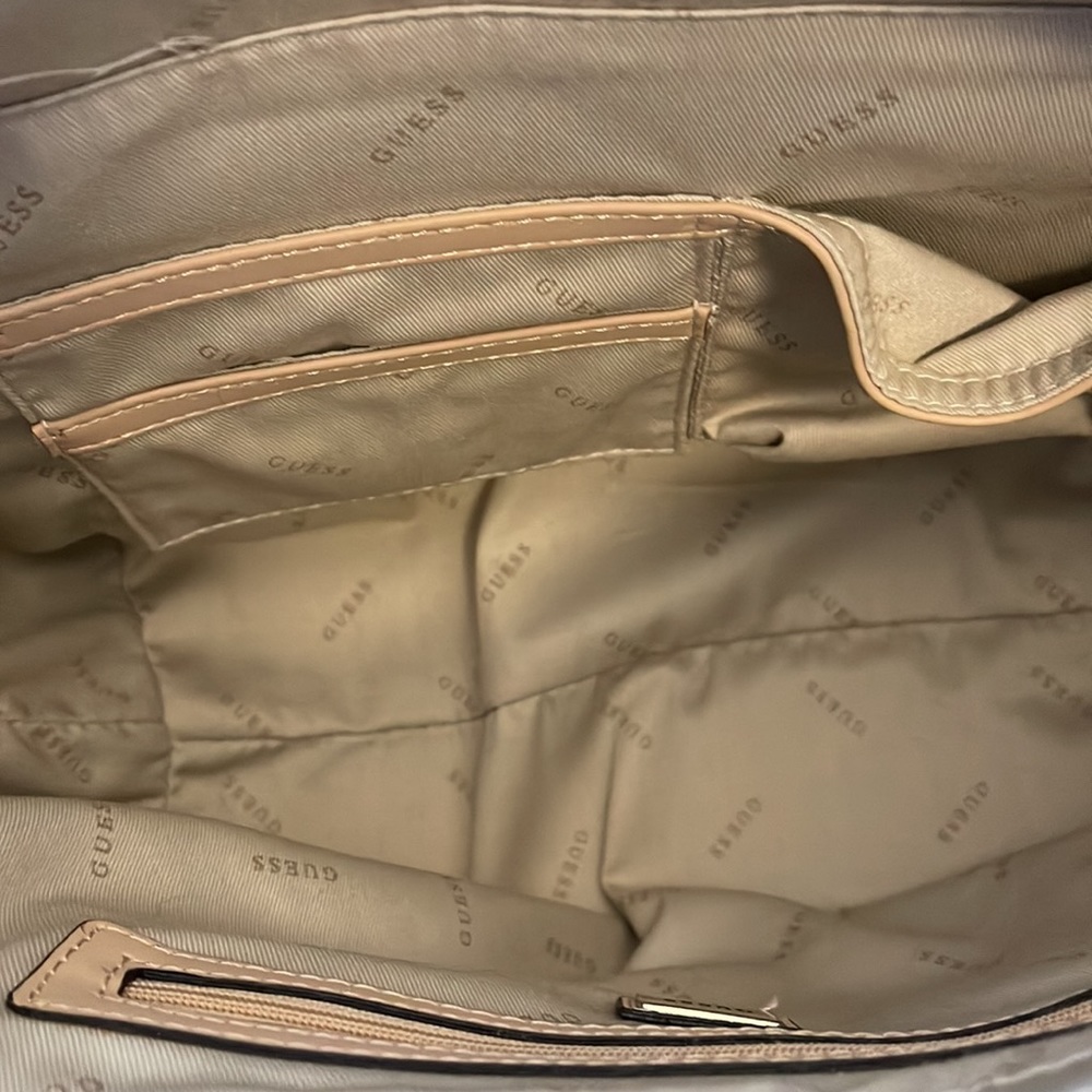 Guess Brown and Tan Women's Tote Bag - Picture 4 of 8